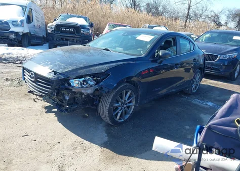 2018 Mazda Mazda3 Touring from USA, damaged, VIN 3MZBN1V30JM249154